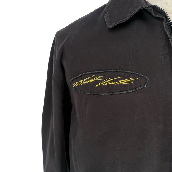 Y2K Vintage DeWalt Racing Matt Kenseth Jacket Zipper Front Lined Team Caliber - Picture 6 of 8